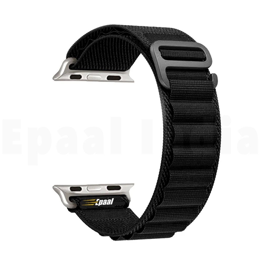 Epaal Alpine Loop Strap For Watch 49mm 45mm 44mm 42mm, With Metal G Hook  Smart Watch Strap