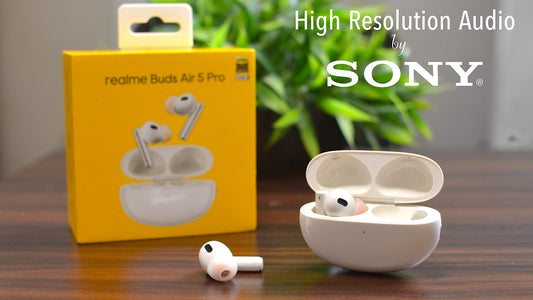 realme in Ear Buds Air 6 Pro with Dual Drivers(11mm + 6mm tweeter)