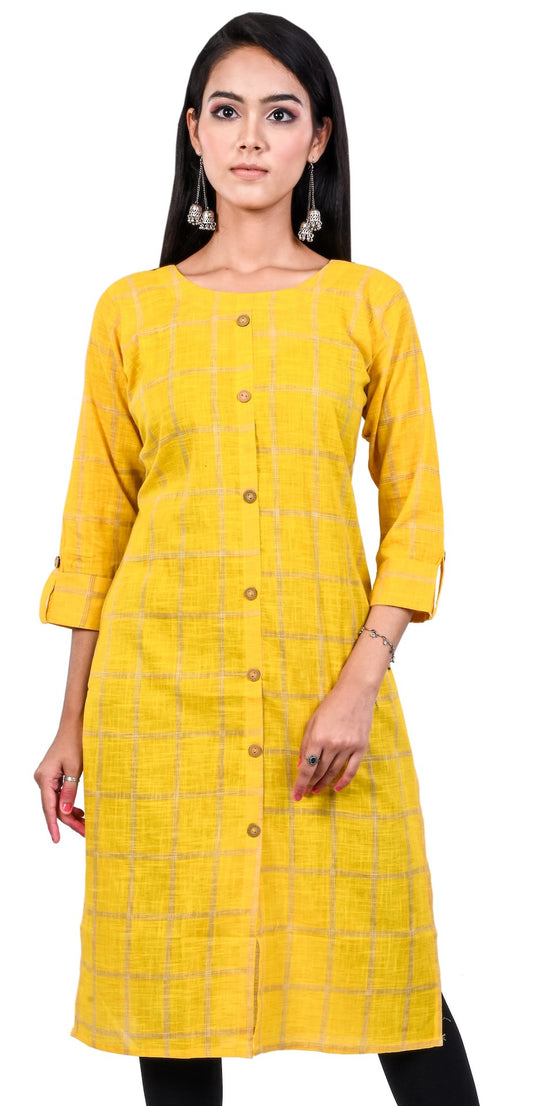 J'TTON Cotton Straight Kurti (Ankita47)