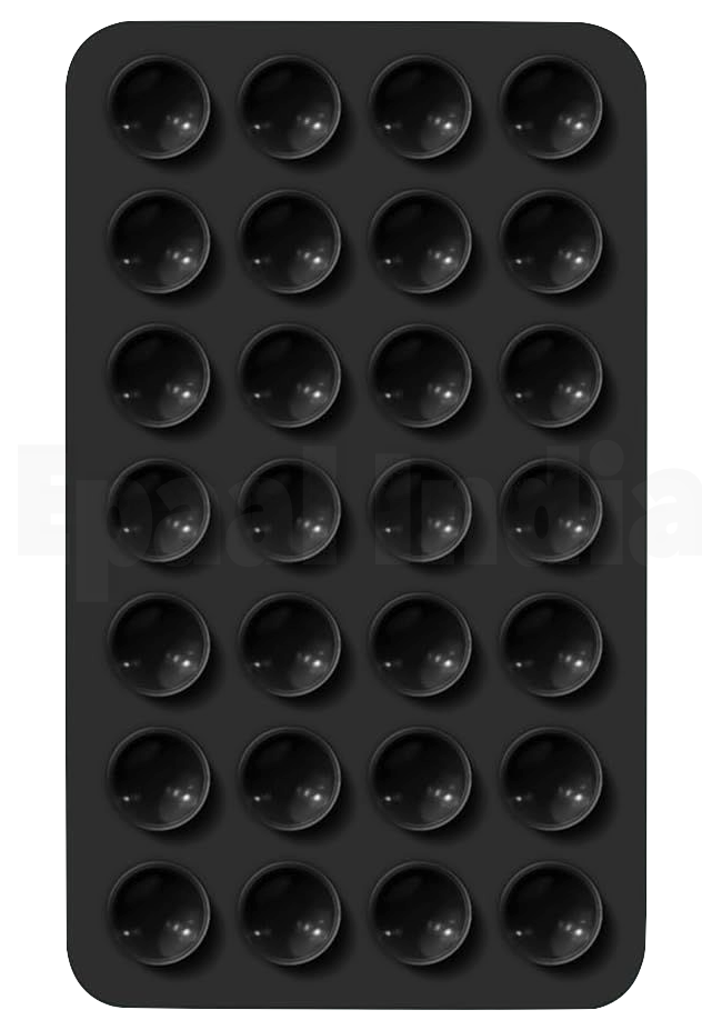 Epaal Silicone (56 cups) Suction Phone Case Hands-Free Mobile Holder Grip (2pcs) Mobile Holder