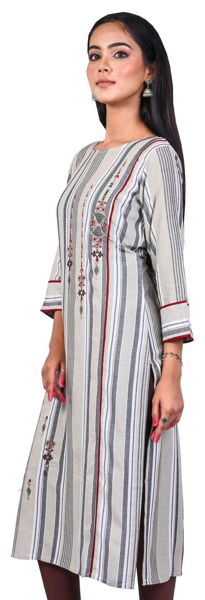 Buy Our Front Slit Frilled Cut Sleeves Designer Kurti With Pant – SNAZZYHUNT