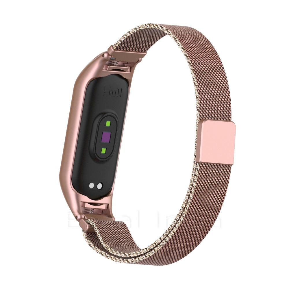 Epaal Mi Band 6 / Mi Band 5 Stainless Steel Magnetic Milanese Loop Mesh Strap