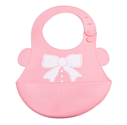 [Clearance] Waterproof Silicone Bib for Feeding Infants and Toddlers (6M to 5 Yr) Easily Wipes Clean! Comfortable Soft Baby Bibs Keep Stains Off!