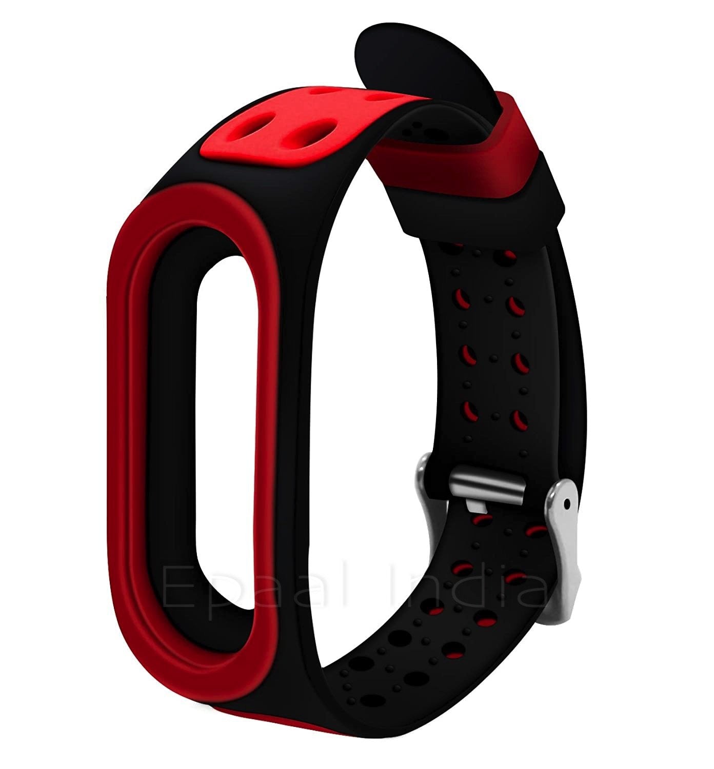 Epaal Mi Band 3 / Mi Band 4 Super Soft Durable Silicone Strap with Metal Buckle