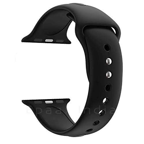 Epaal Plain Silicone Strap for Apple iWatch Series 4/3/2/1 [38mm / 40mm]