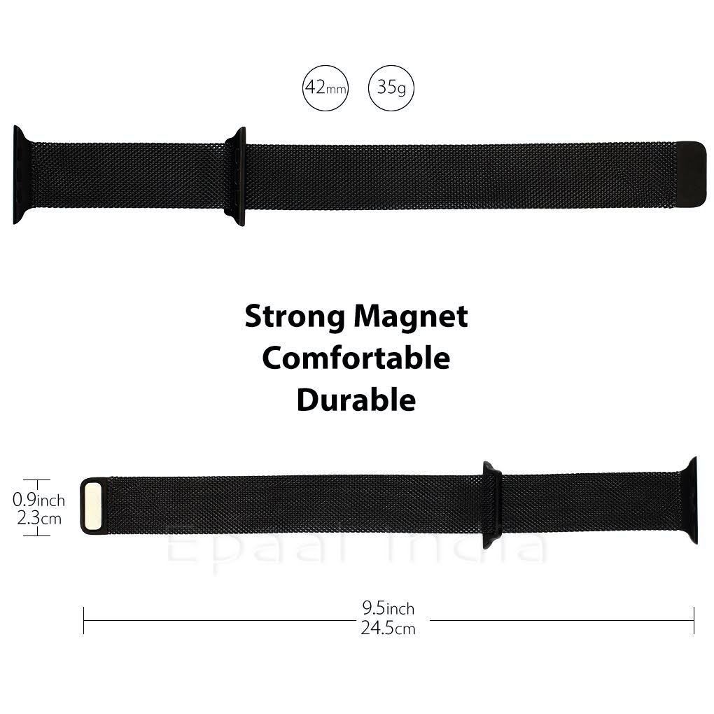 Epaal Apple Watch Series 4/3/2/1 Milanese Loop Strap Stainless Steel [38mm / 40mm]