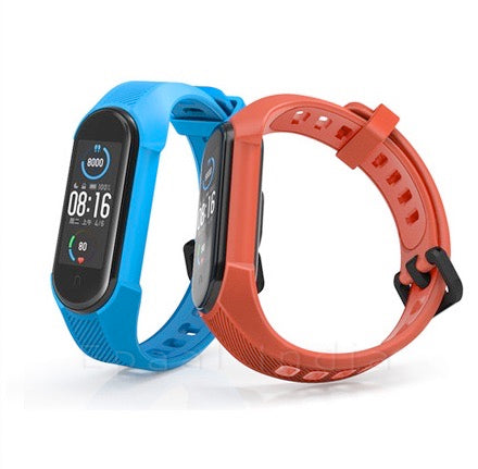 Epaal Mi Band 6 / Mi Band 5 Rugged and Tough Bracelet Silicone Replacement Strap