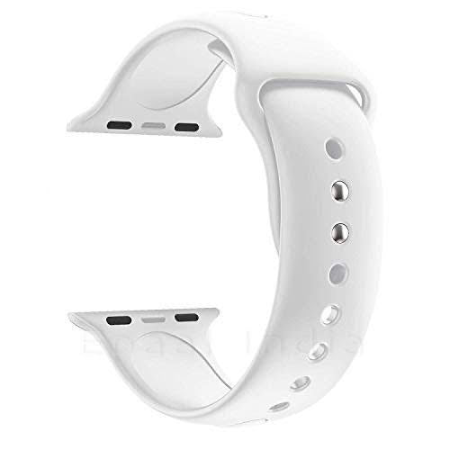 Epaal Plain Silicone Strap for Apple iWatch Series 4/3/2/1 [38mm / 40mm]