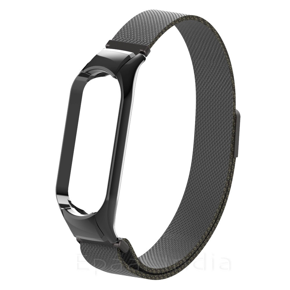 Epaal Mi Band 6 / Mi Band 5 Stainless Steel Magnetic Milanese Loop Mesh Strap