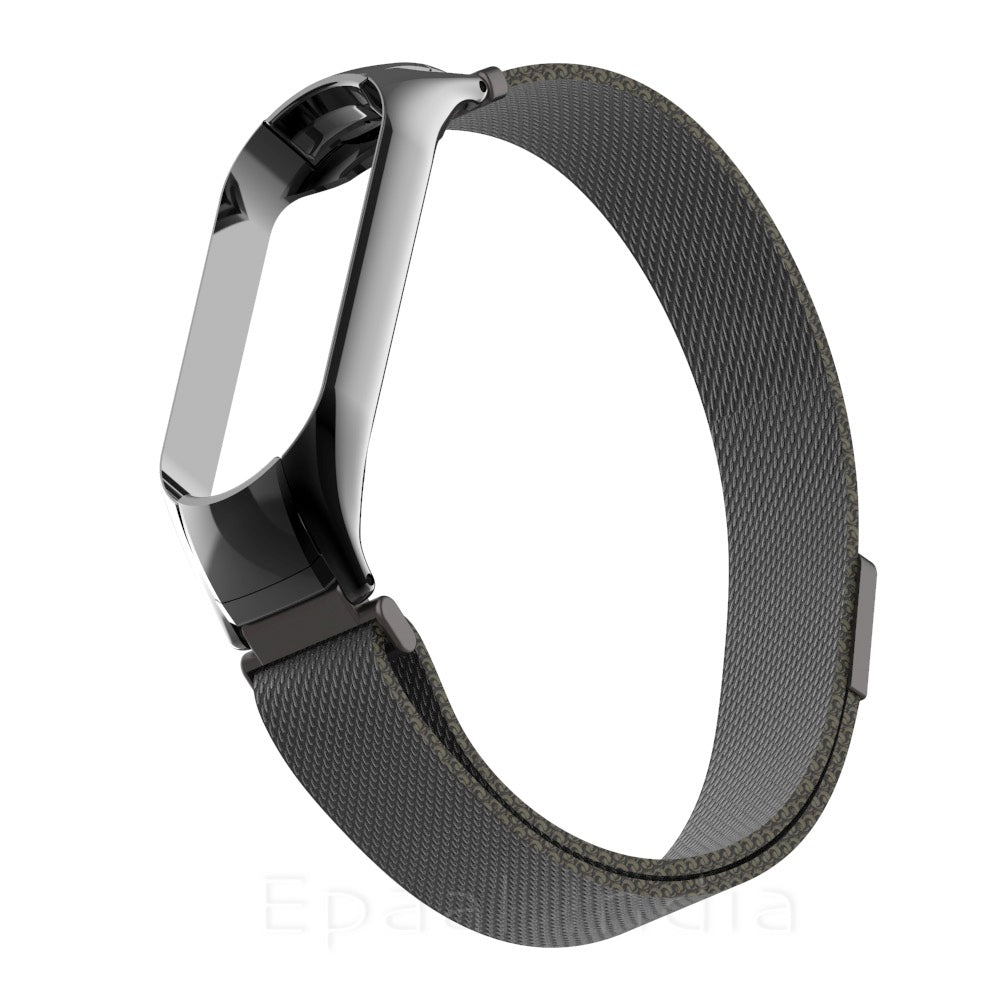 Epaal Mi Band 6 / Mi Band 5 Stainless Steel Magnetic Milanese Loop Mesh Strap