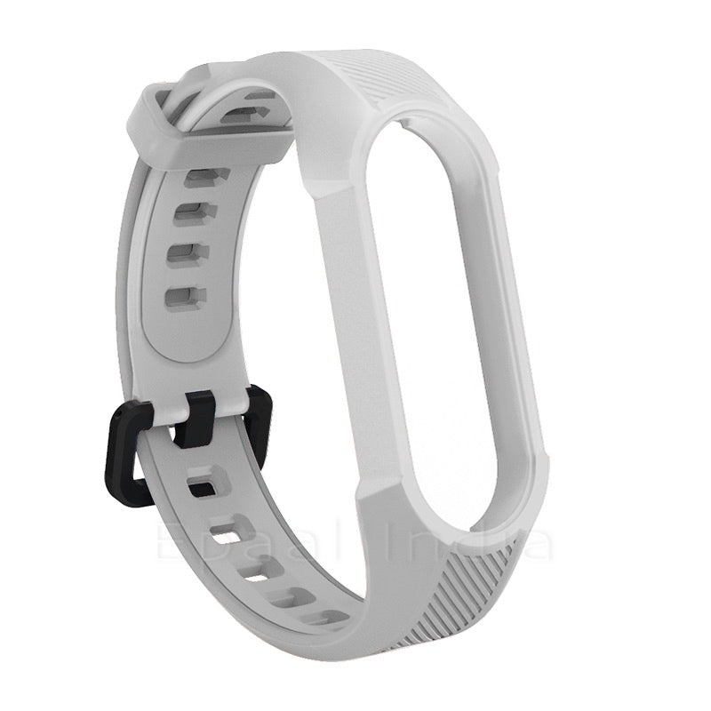 Epaal Mi Band 6 / Mi Band 5 Rugged and Tough Bracelet Silicone Replacement Strap