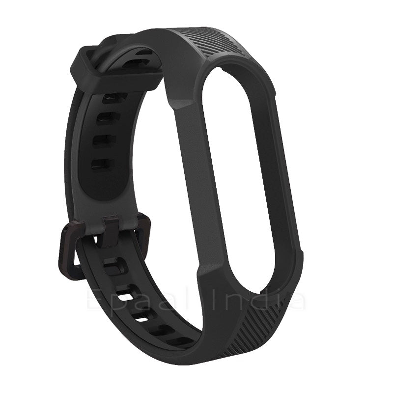 Epaal Mi Band 6 / Mi Band 5 Rugged and Tough Bracelet Silicone Replacement Strap