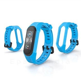 Epaal Mi Band 6 / Mi Band 5 Rugged and Tough Bracelet Silicone Replacement Strap