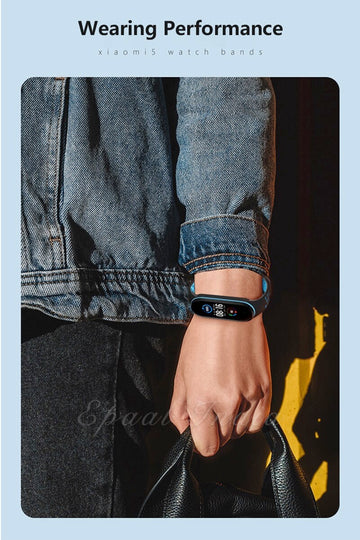 Mi Band Mi Band Sports Silicone Replacement Strap Wristband