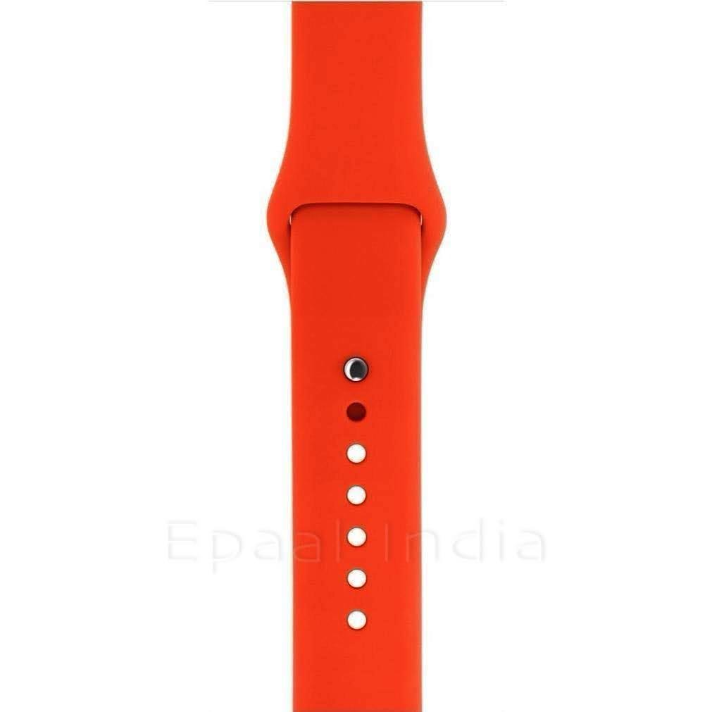 Epaal Plain Silicone Strap for Apple iWatch Series 4/3/2/1 [38mm / 40mm]