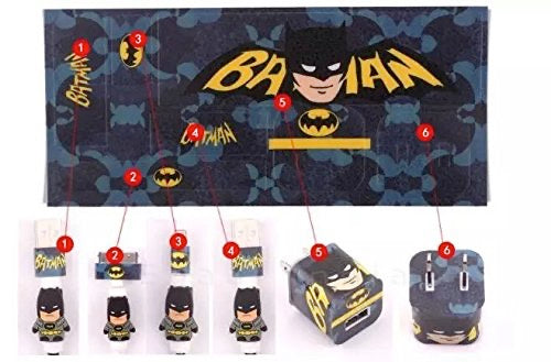 Epaal 8-in-1 Set of Spiral USB and Earphone Cable Protectors Winder, Sticker, Clips, Organizer Clip