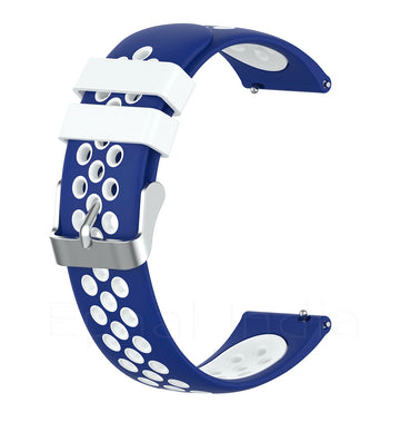 Epaal 22mm Universal Silicone Strap with Flat Metal Buckle for Samsung  Watch 45mm/Gear S3 Classic/Frontier/Huawei GT2/Realme Watch 2/2 Pro/S/S  Pro