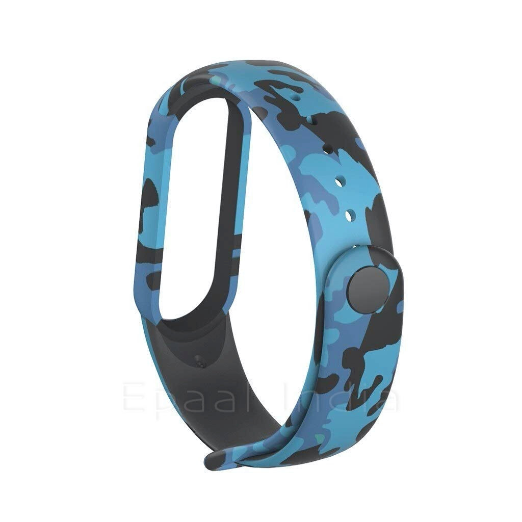 Epaal Mi Band 6 / Mi Band 5 Camouflage Army Military Style Replacement Strap