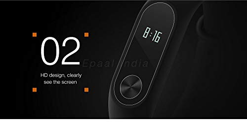 Epaal™ Screen Protector for Mi Band HRX/Mi Band 2 (Transparent) - Pack of 5