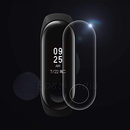 Epaal Soft TPU Screen Protector Scratch Guard for Mi Band 3 (Transparent) - Pack of 2
