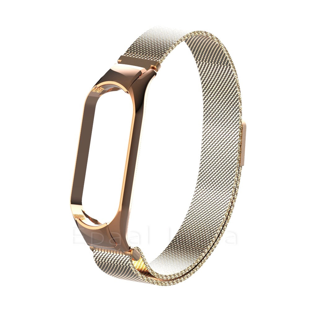 Epaal Mi Band 6 / Mi Band 5 Stainless Steel Magnetic Milanese Loop Mesh Strap