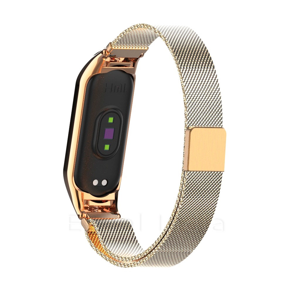 Epaal Mi Band 6 / Mi Band 5 Stainless Steel Magnetic Milanese Loop Mesh Strap