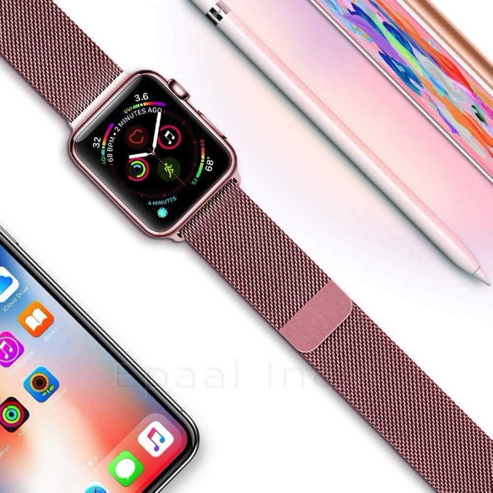 Epaal Apple Watch Series 4/3/2/1 Milanese Loop Strap Stainless Steel [38mm / 40mm]