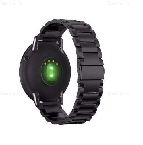 Epaal 20mm Universal Steel Strap for Amazfit Bip, Amazfit GTS, GTS 2, GTS 2 Mini, Bip 2, Bip S, Bip U, Bip U Pro, Bip Lite and More