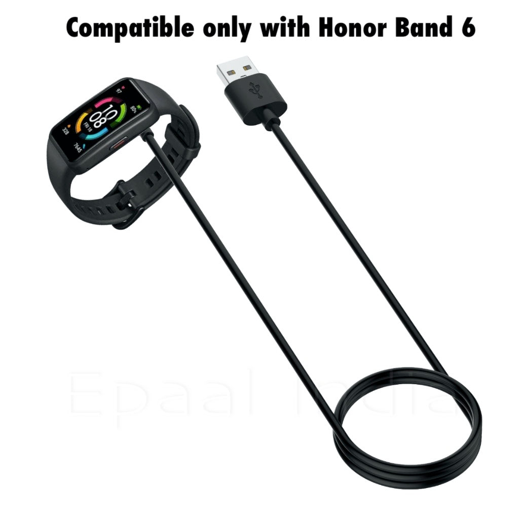 Epaal Magnetic USB Charging Cable for Honor Band 6 / Huawei Band 6 / Honor Watch ES/Huawei 4X (1 Meter)