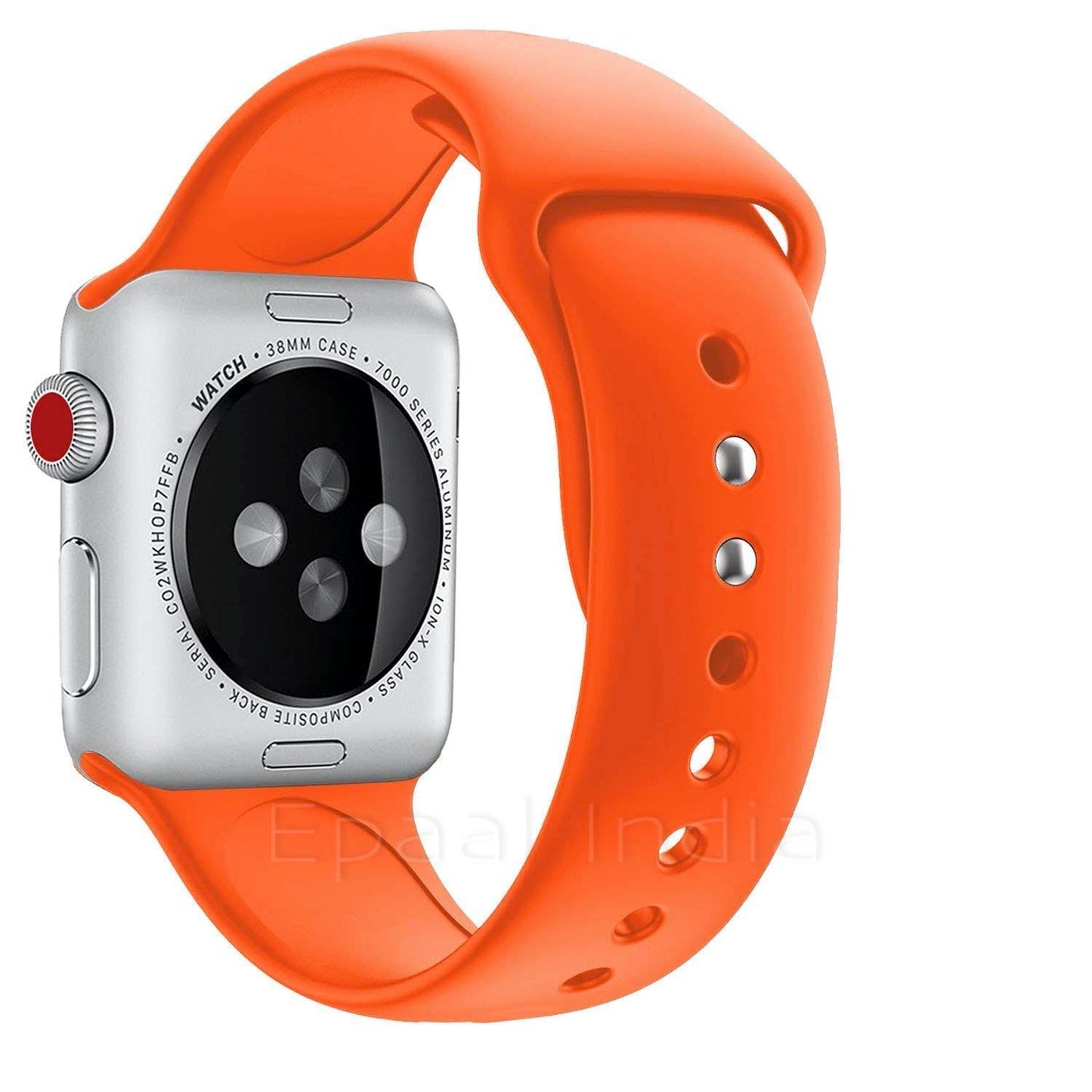 Epaal Plain Silicone Strap for Apple iWatch Series 4/3/2/1 [38mm / 40mm]