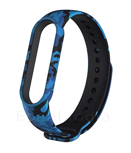 Epaal Mi Band 6 / Mi Band 5 Camouflage Army Military Style Replacement Strap