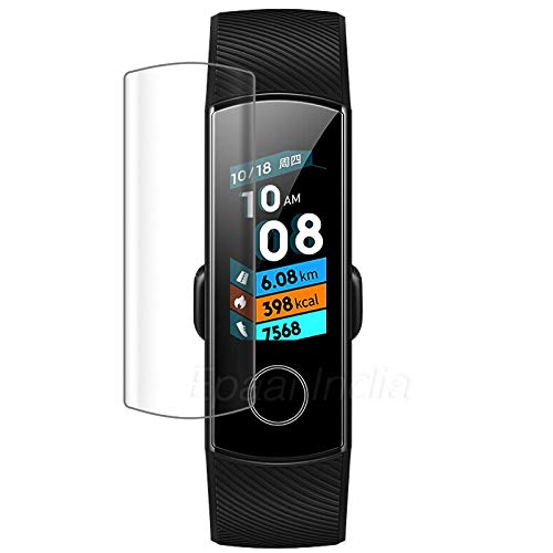 Epaal Soft TPU Flexible Screen Protector for Honor Band 5 / Band 4 (Transparent) - Pack of 2