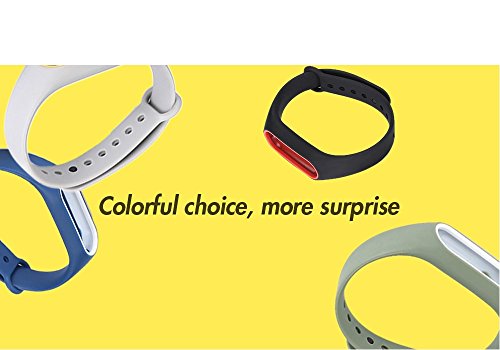 Epaal® Xiaomi Mi Band 2 & Mi HRX Band Dual Color Straps