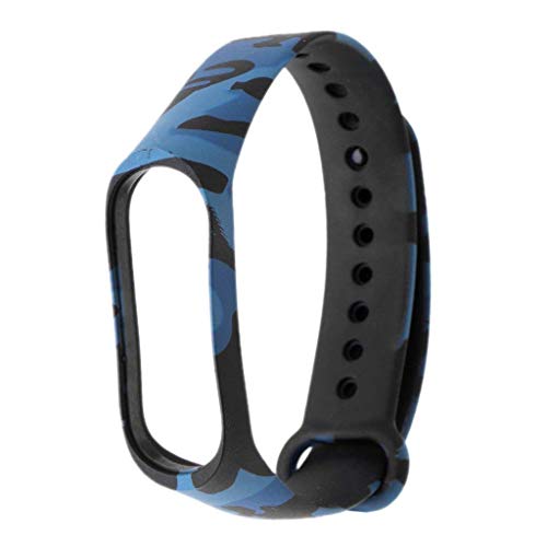Epaal Mi Band 4 / Mi Band 3 - Camouflage Pattern Replacement Silicone Strap