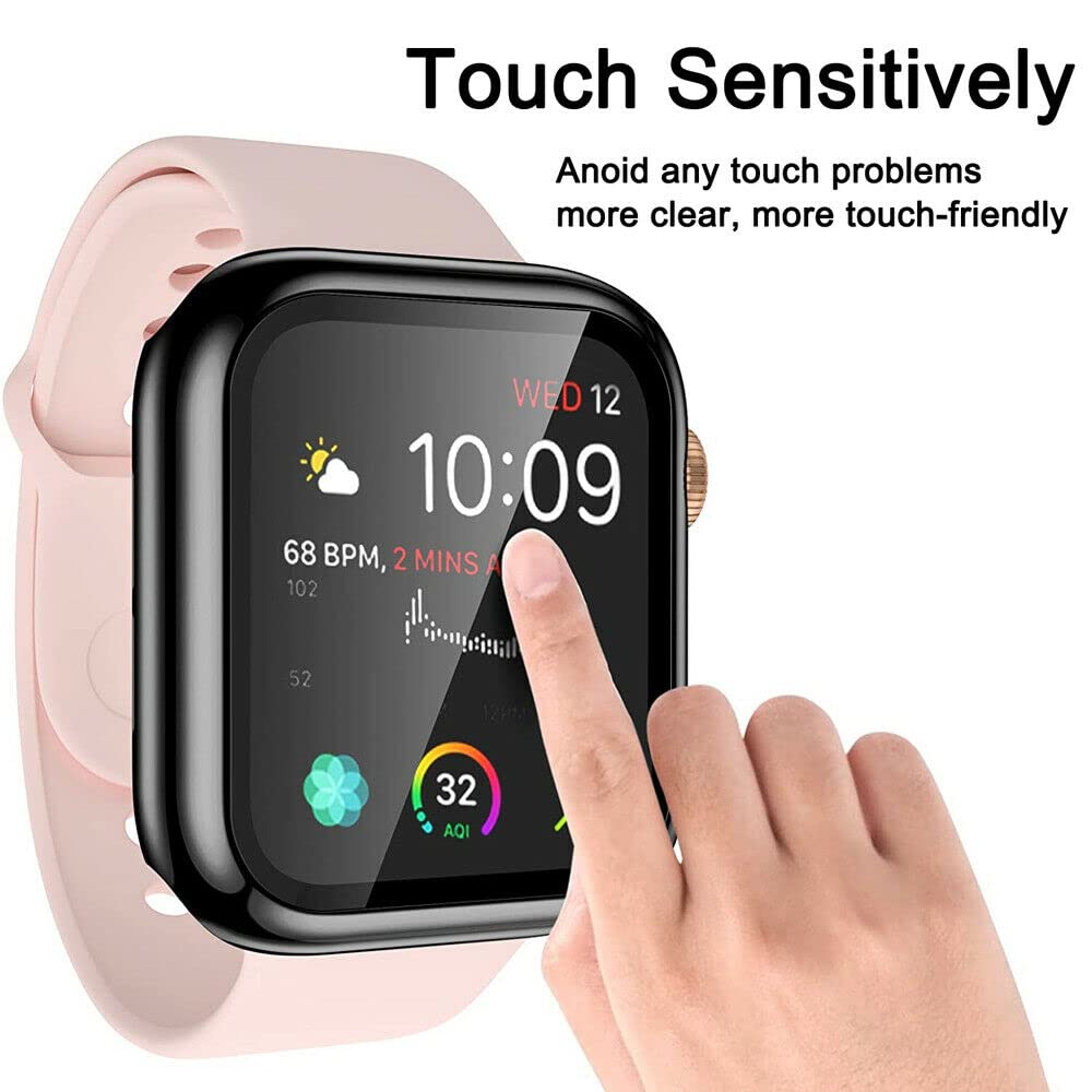 Epaal Bumper Case for Realme Watch 3 Pro Anti Scratch Shockproof PC Case Cover Protector