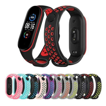 Strap for Mi Band Mi Band Sports Silicone Replacement Strap
