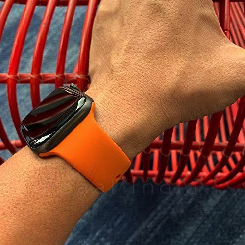 Epaal Plain Silicone Strap for Apple iWatch Series 4/5 [42mm / 44mm]