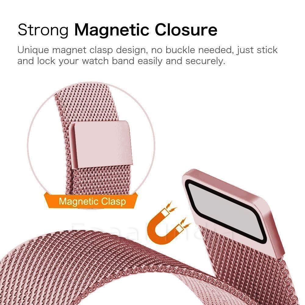Epaal Apple Watch Series 4/3/2/1 Milanese Loop Strap Stainless Steel [38mm / 40mm]