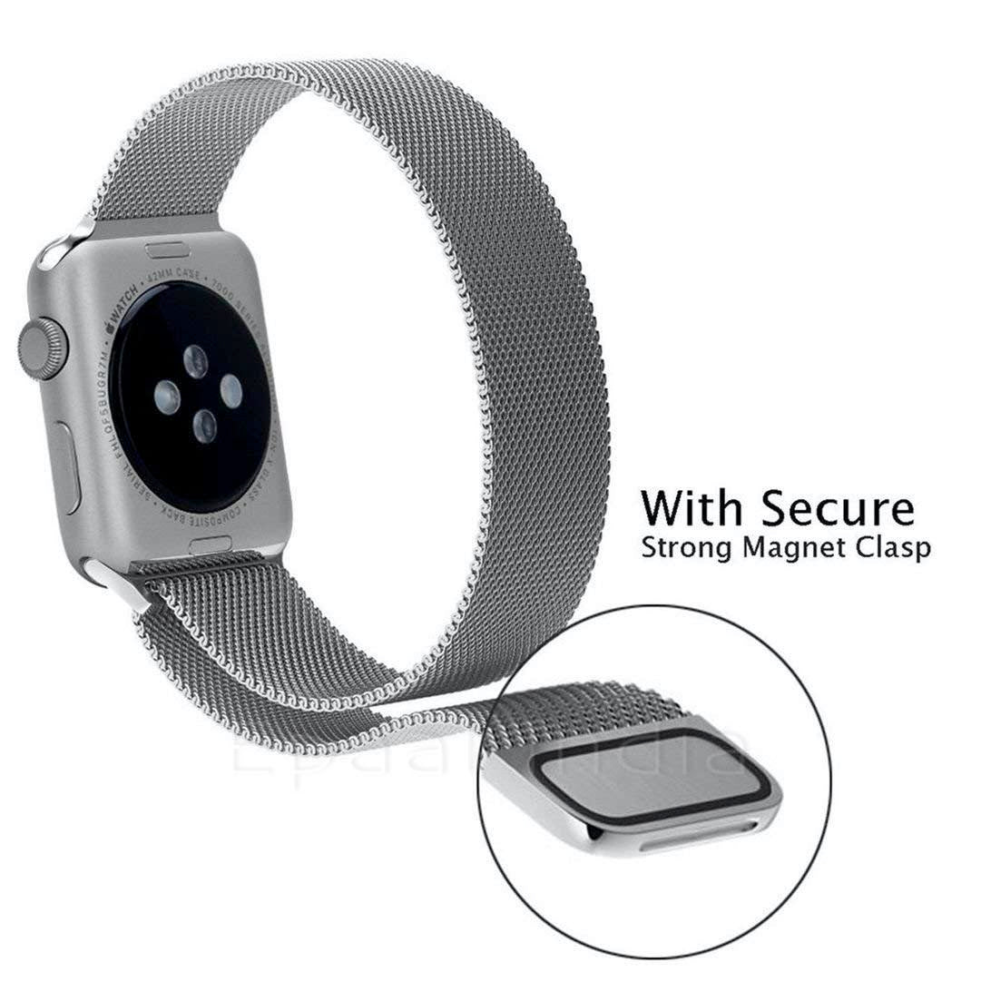 Epaal Apple Watch Series 4/3/2/1 Milanese Loop Strap Stainless Steel [38mm / 40mm]