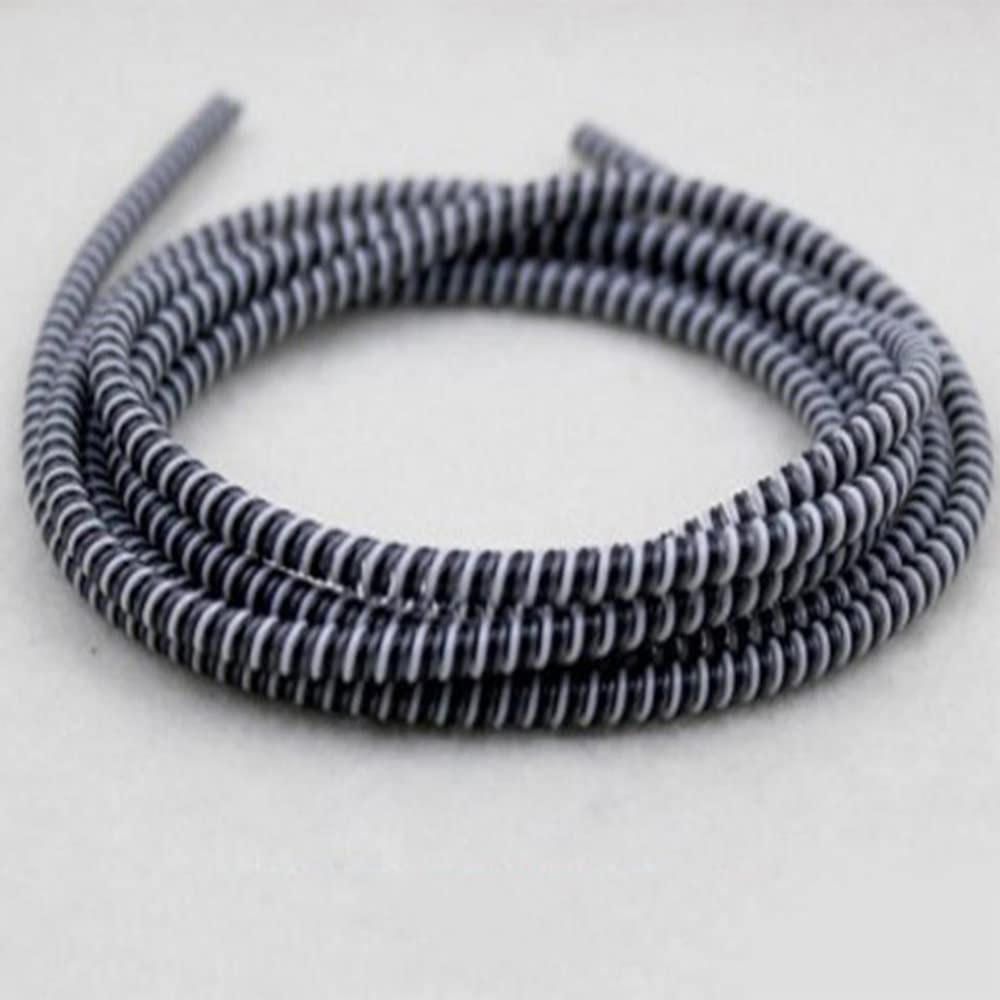 Spiral Triple Color (2 Pcs) 1.4 Meters Each-Full Size Cable Cord Charger Protector Saver Winder for iPhone & Android Charging Cables