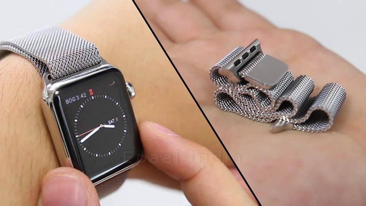 Epaal Apple Watch Series 4/3/2/1 Milanese Loop Strap Stainless Steel [38mm / 40mm]