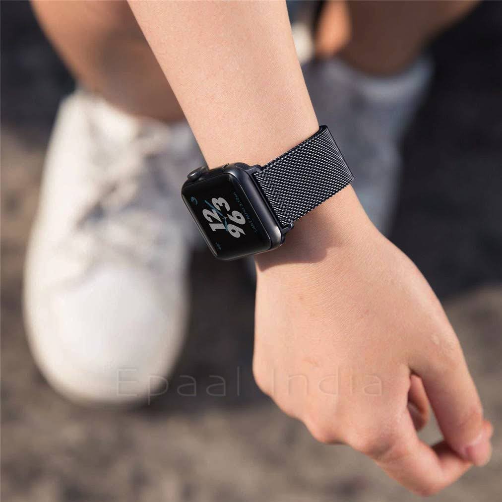 Epaal Apple Watch Series 4/3/2/1 Milanese Loop Strap Stainless Steel [38mm / 40mm]