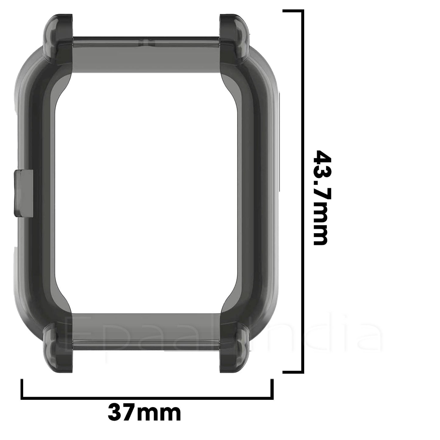 Epaal Soft TPU Screen & Bumper Case for Amazfit GTS 2 Mini/ BIP U /Bip U Pro/ BIP Lite/Bip S/Bip S Lite Smart Watch