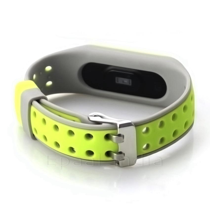 Epaal Mi Band 3 / Mi Band 4 Super Soft Durable Silicone Strap with Metal Buckle
