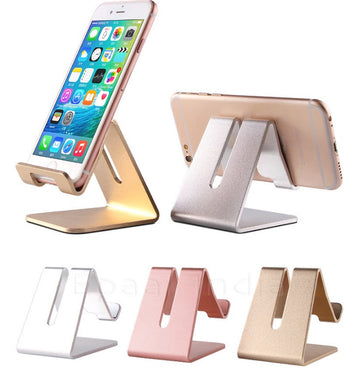 Aluminium Desktop Stand Holder for Mobile Phone and Tablet (Up to  inch) Cell Phone Stand Tablet Stand