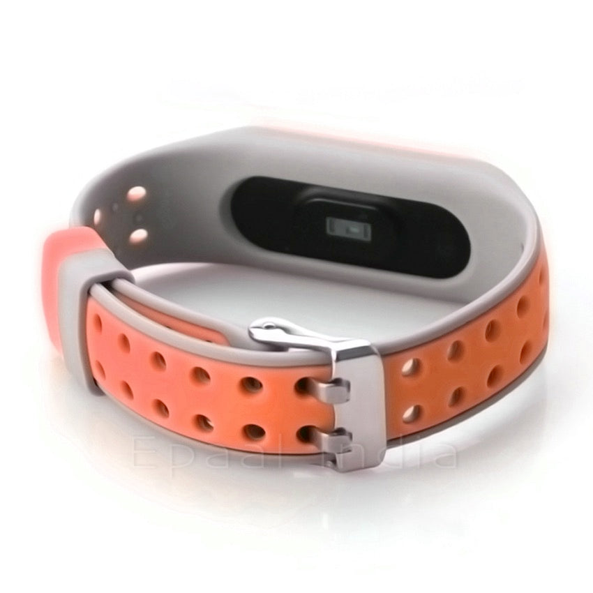 Epaal Mi Band 6 / Mi Band 5 Super Soft Durable Silicone Strap with Metal Buckle