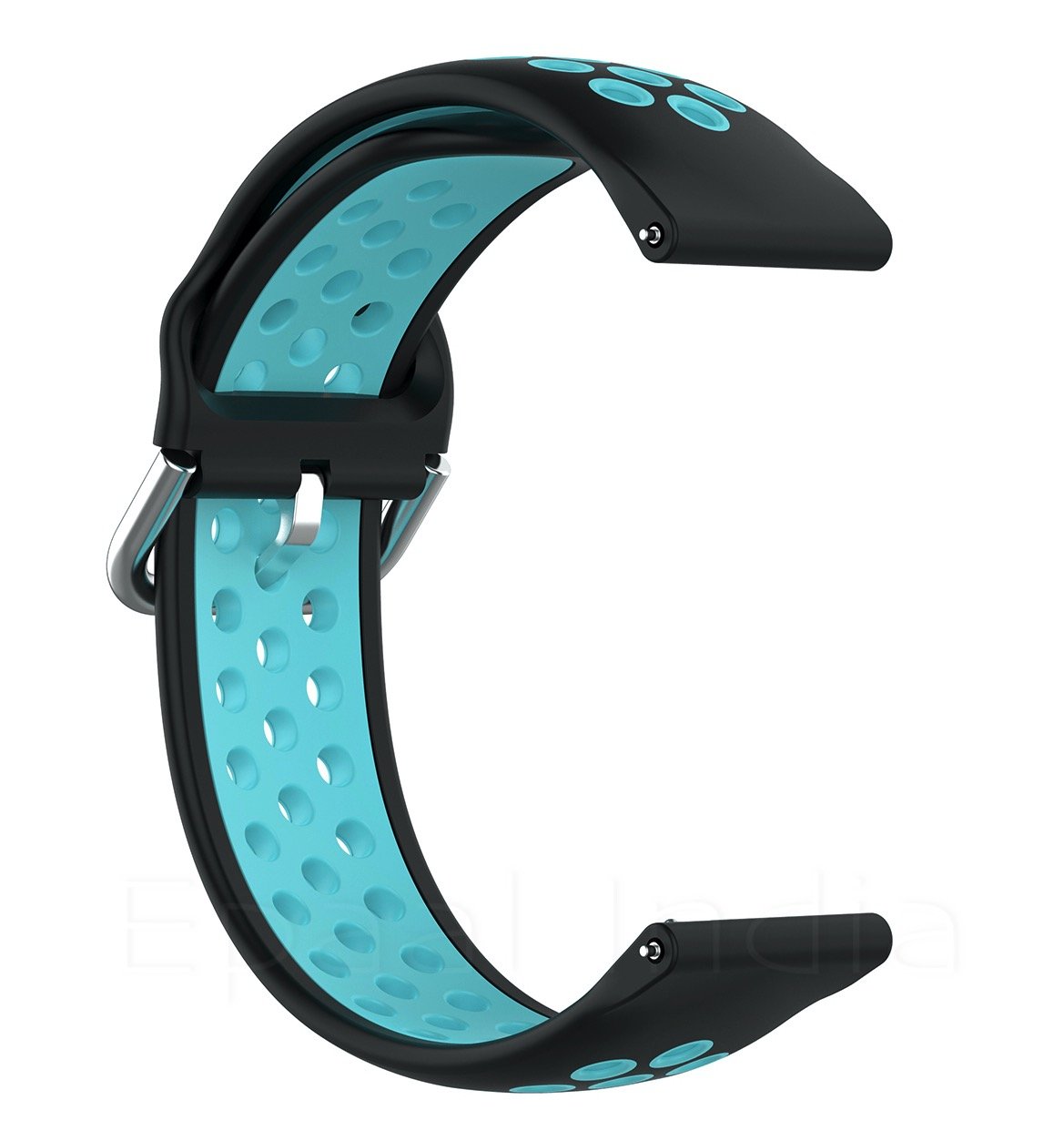 Epaal 20mm Sports Dual Color Straps for Realme Watch, Amazfit Bip, Amazfit GTS, Galaxy Watch Active 2, Gear S2 Classic, Samsung Gear smartwatch