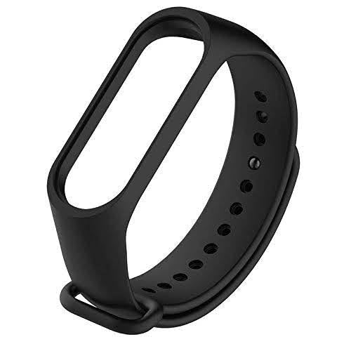 Epaal Mi Band 4 & Mi Band 3 Plain Color Silicone Replacement Strap