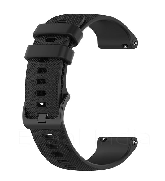 Epaal 22mm Universal Silicone Strap with Dots Texture for Samsung Watch 3 45mm / Samsung Gear S3 Classic/Frontier/Huawei GT2/Realme S/S Pro