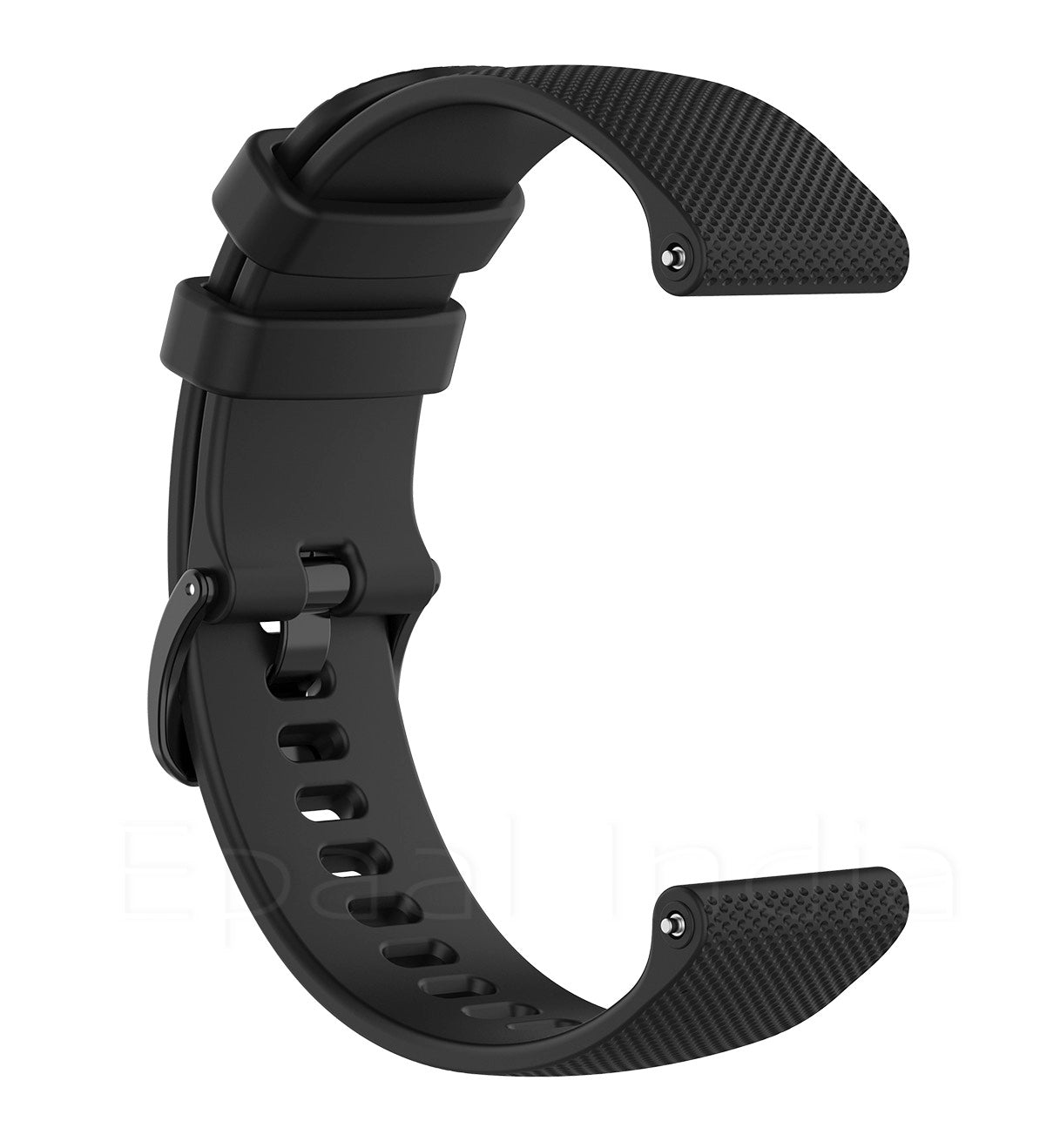 Epaal 19mm Universal Silicone Strap with Dots Texture (For Small Wrists/Womens/Kids) for Noise ColorFit Pulse, Noise ColorFit Pro 2/Oxy, Boat Storm, Realme Watch